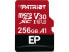 Фото #1 товара Patriot Memory 256GB EP Series MicroSDXC U3, A1, V30. 4K Memory Card with Adapte