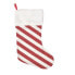 Фото #1 товара Декор и интерьер Homescapes Новогодний носок красно-белый полосатый