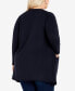Фото #4 товара Plus Size Johana Round Neck Sweater