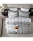 Фото #4 товара Super Soft Prewashed 3 Piece Duvet Cover Set - Zipper Closure (comforter not included)