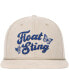Men's and Women's Tan Muhammad Ali Float Sting Snapback Hat
