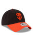 ფოტო #1 პროდუქტის Men's Black San Francisco Giants Replica Core Classic 9twenty Adjustable Hat