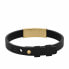 Браслет Diesel Black leather bracelet DX1440710