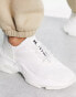 Фото #4 товара Steve Madden Match white chunky trainers