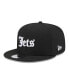 Men's Black New York Jets Gothic Script 9FIFTY Snapback Hat