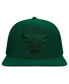 Фото #1 товара Men's Forest Green Chicago Bulls Tonal Logo Snapback Hat
