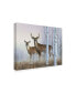 Фото #2 товара Rusty Frentner 'Deer In Birch Woods' Canvas Art - 24" x 32"