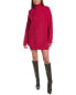 Фото #1 товара Michael Kors Collection Shaker Turtleneck Cashmere Dress Women's S