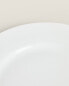 Bone china dinner plate