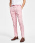 ფოტო #1 პროდუქტის Men's Slim-Fit Linen Suit Pants, Created for Macy's