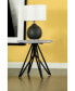 Фото #2 товара 23.5" High Pressure Laminated Round End Table with Hairpin Legs