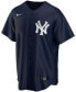 Фото #3 товара Men's Gerrit Cole Navy New York Yankees Alternate Replica Player Name Jersey