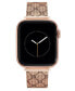 Фото #1 товара Ремешок для часов Nine West с сетчатым узором для Apple Watch 42/44/45/Ultra/Ultra 2