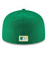 Фото #2 товара Men's Green Oakland Athletics Cooperstown Collection Wool 59FIFTY Fitted Hat