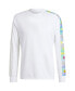 Men's White Peter Saville x Manchester United Long Sleeve Jersey