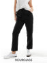 Фото #1 товара ASOS DESIGN Hourglass slim ankle length trousers in black