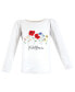 ფოტო #5 პროდუქტის Baby Girls Long Sleeve T-Shirts, Wildflowers