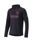 ფოტო #3 პროდუქტის Big Boys Black Texas Tech Red Raiders Fleece Quarter-Zip Jacket