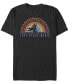 Фото #1 товара Men's Rainbow Tink Short Sleeve Crew T-shirt