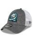 ფოტო #1 პროდუქტის Men's Heather Gray Philadelphia Eagles 2022 NFC East Division Champions Locker Room 9FORTY Adjustable Hat