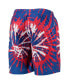 Men's Royal Buffalo Bills Retro Static Mesh Lounge Shorts