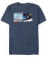 Фото #1 товара Men's Super Pets Krypto Panel Short Sleeve T-shirt