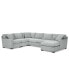 Фото #24 товара Radley 5-Pc. Fabric Chaise Sectional Sofa with Corner Piece, Created for Macy's
