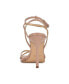 ფოტო #3 პროდუქტის Women's Tidle Ankle Strap Dress Sandals