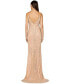 ფოტო #2 პროდუქტის Women's Spaghetti Strap Beaded Dress