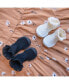 Фото #7 товара Baby Girls First Walk Sock Shoes Lace trim - Black