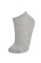Фото #4 товара Носки defacto Cotton 5-Pack Short Socks