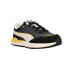 Puma City Rider Electric Toddler Boys Black, White, Yellow Sneakers Casual Shoe