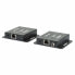 Фото #1 товара Manhattan 4K HDMI over Ethernet Extender Kit - Extends 4K@30Hz signal up to 40m or a 1080p@60Hz signal up to 70m with a single Cat6 Ethernet Cable - Transmitter and Receiver - Power over Cable (PoC) - Black - Three Year Warranty - Box - 3840 x 2160 pixels - AV tran