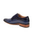 Фото #2 товара Men's Lace Up Medallion Toe Dress Oxfords Shoes