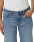 Women's Low-Rise Straight Cropped Jeans
