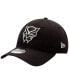 Фото #1 товара Men's Black Black Panther Classic Logo 9TWENTY Adjustable Hat