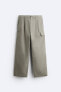 Straight fit cargo trousers