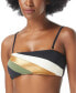 Фото #1 товара Vince Camuto 281056 Women's Colorblocked Bandeau Bikini Top Swimsuit, Size M