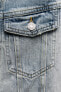 ZW COLLECTION WASHED DENIM JACKET