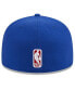Фото #3 товара Men's Blue Detroit Pistons Chainstitch Logo Pin 59FIFTY Fitted Hat