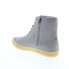 TCG Apache TCG-AW19-APA-GRY Mens Gray Suede Lace Up Lifestyle Sneakers Shoes