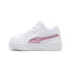 Фото #3 товара Puma Cali Dream Iridescent Ac Lace Up Toddler Girls White Sneakers Casual Shoes