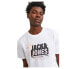 ფოტო #8 პროდუქტის JACK & JONES Map Logo short sleeve T-shirt