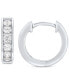 Фото #1 товара Серьги Grown With Love Diamond Huggie Hoops