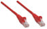 Фото #5 товара Intellinet Network Patch Cable - Cat5e - 3m - Red - CCA - U/UTP - PVC - RJ45 - Gold Plated Contacts - Snagless - Booted - Lifetime Warranty - Polybag - 3 m - Cat5e - U/UTP (UTP) - RJ-45 - RJ-45
