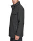 Men's Harcourt Car Coat with an Attached Self Fabric Bib
