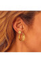 ფოტო #2 პროდუქტის Limitless Stud Earrings Gold