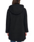 ფოტო #2 პროდუქტის Women's Hooded Button-Front Coat, Created for Macy's