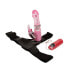 Фото #4 товара Baile Vibrating Strap-on with Dildo Pink 18 cm