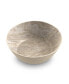 Melamine Faux Real Desert Wood Low Bowls, Set of 6 - фото #2